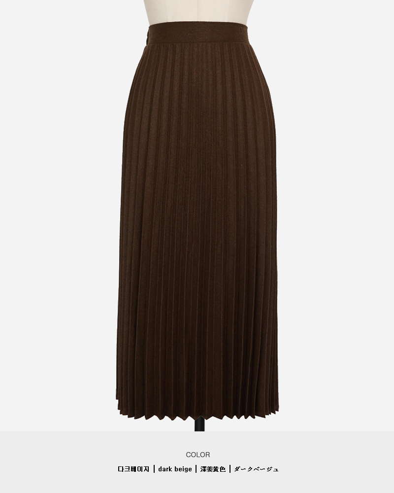 ウール混プリーツロングスカート・全5色 | DHOLIC PLUS | 詳細画像22