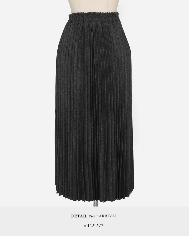 ウール混プリーツロングスカート・全5色 | DHOLIC PLUS | 詳細画像26