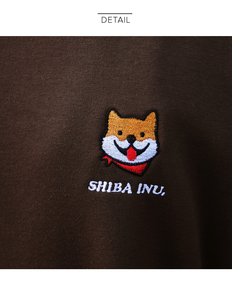 SHIBA INU,パッチスウェットプルオーバー・全4色 | 詳細画像20