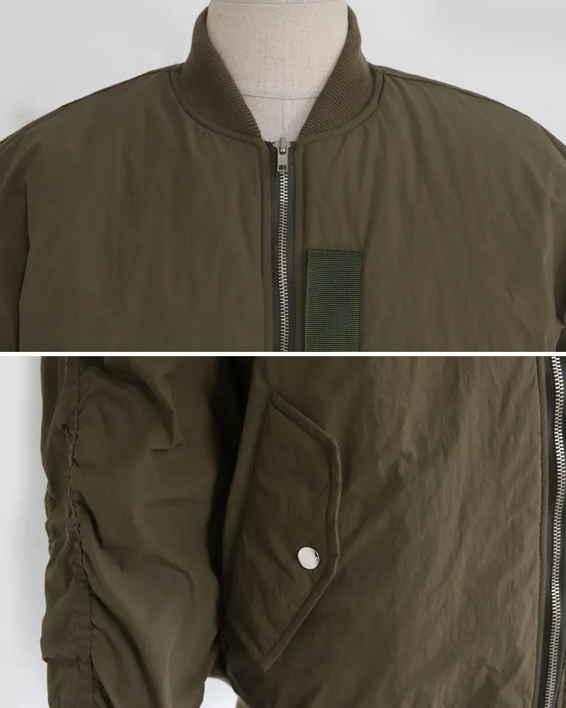 ボア裏地中綿MA-1ジャケット・全3色 | 詳細画像18