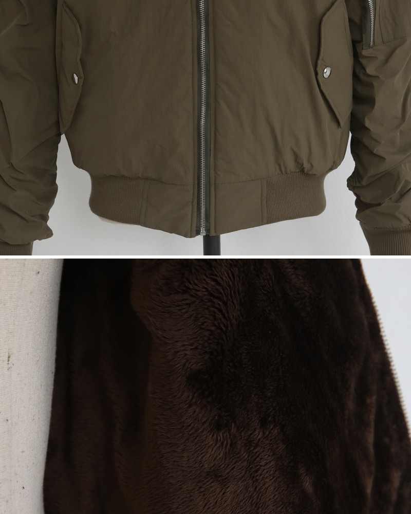 ボア裏地中綿MA-1ジャケット・全3色 | 詳細画像19
