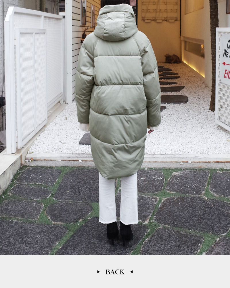 ラグランフード中綿ロングジャケット・全3色 | DHOLIC | 詳細画像21