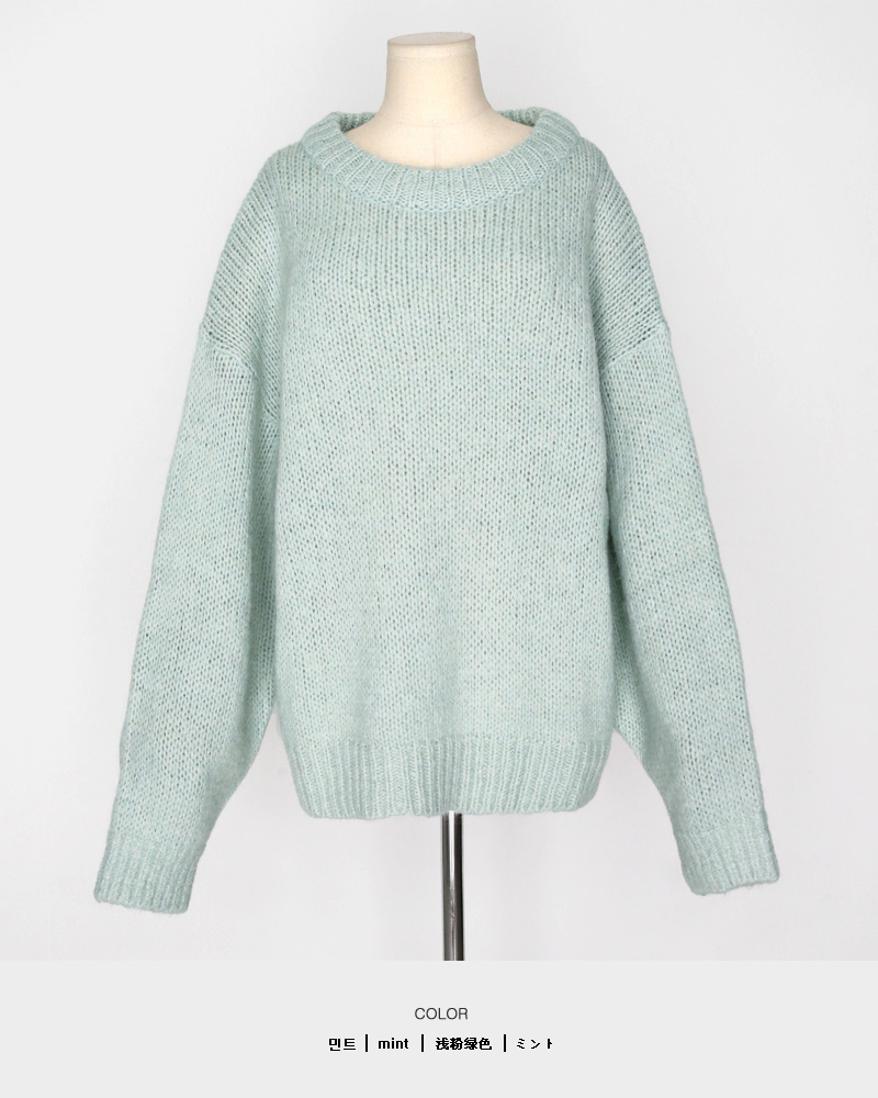 <font color=red><b>○雑誌掲載商品○</b></font>アルパカブレンドニット・全4色 | DHOLIC | 詳細画像32