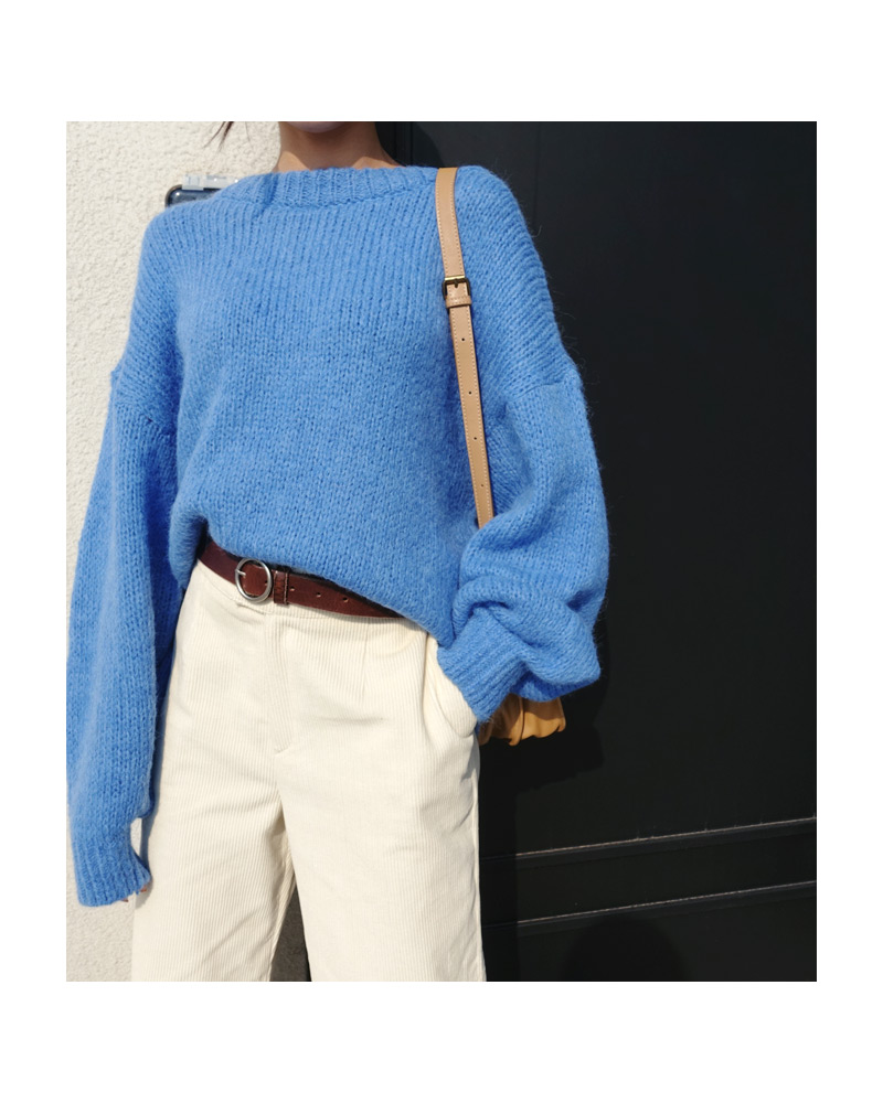 <font color=red><b>○雑誌掲載商品○</b></font>アルパカブレンドニット・全4色 | DHOLIC | 詳細画像6