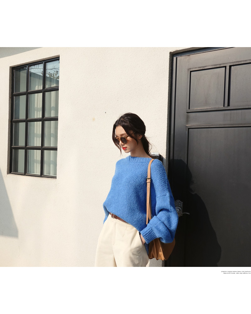 <font color=red><b>○雑誌掲載商品○</b></font>アルパカブレンドニット・全4色 | DHOLIC | 詳細画像7