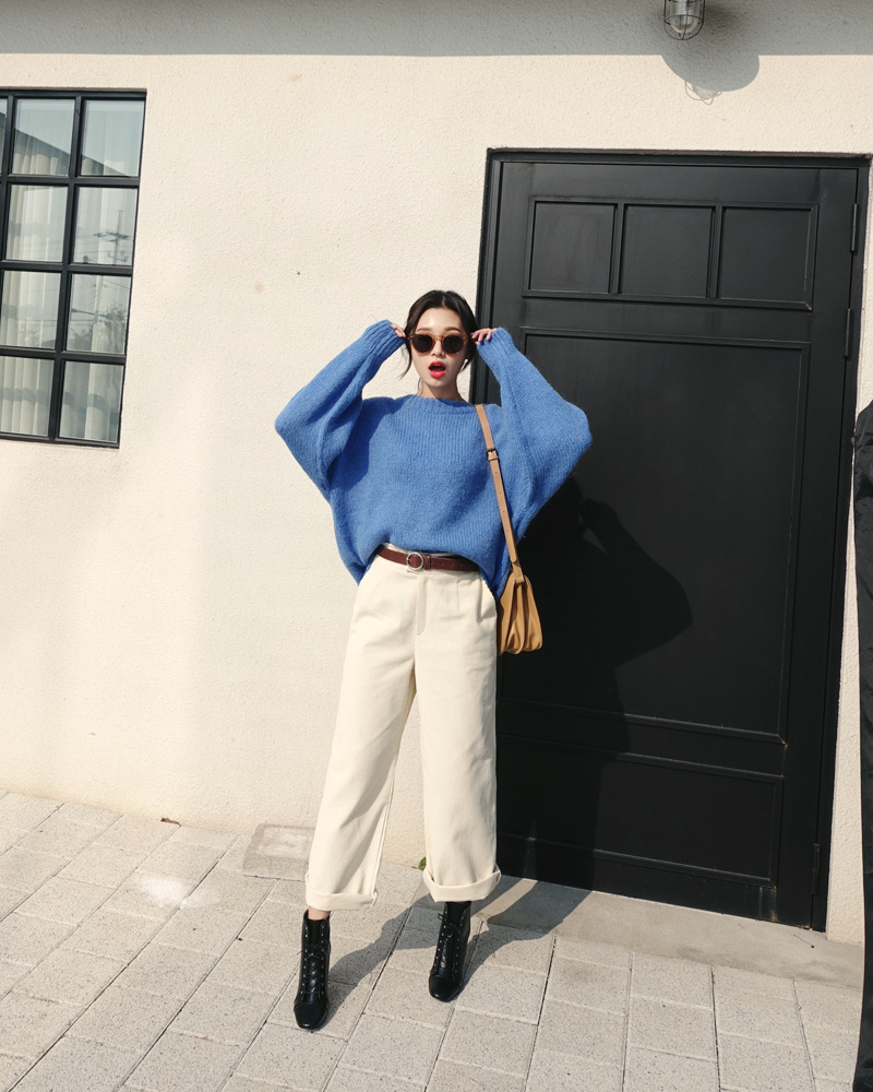 <font color=red><b>○雑誌掲載商品○</b></font>アルパカブレンドニット・全4色 | DHOLIC | 詳細画像8