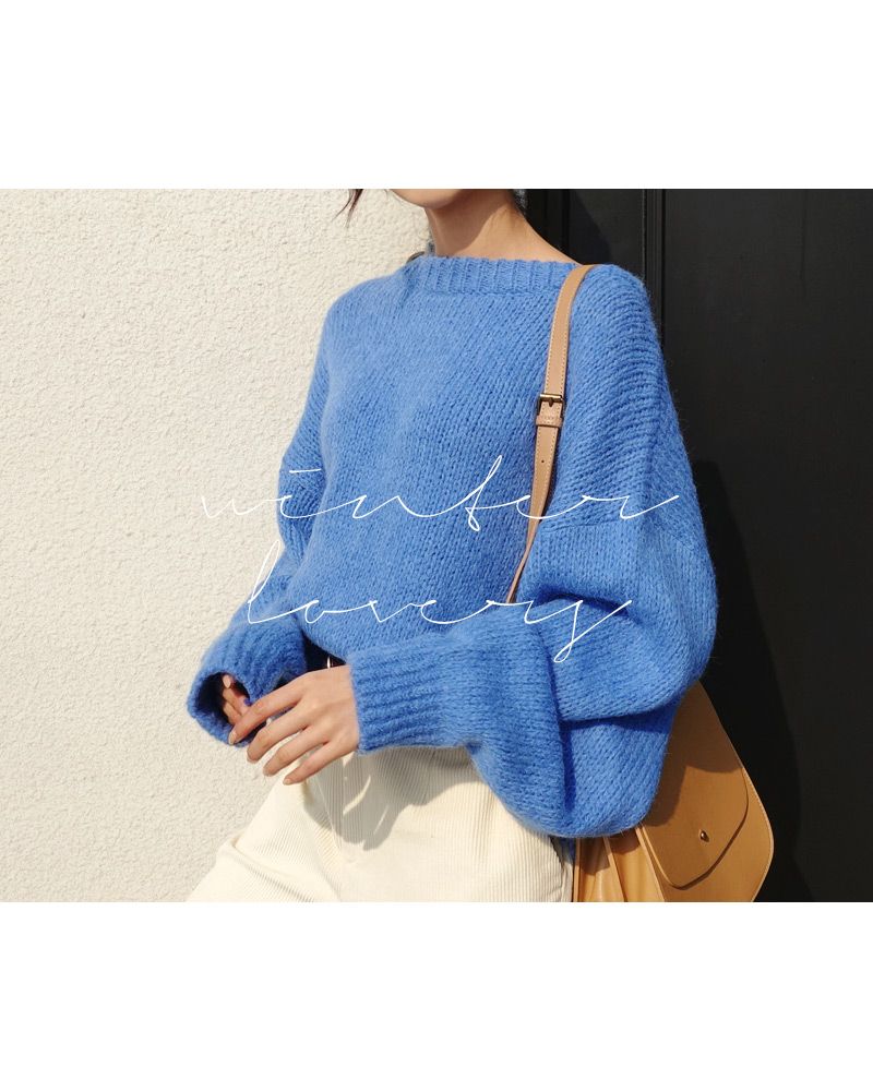 <font color=red><b>○雑誌掲載商品○</b></font>アルパカブレンドニット・全4色 | DHOLIC | 詳細画像10