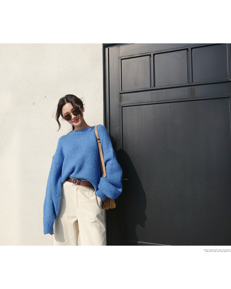 <font color=red><b>○雑誌掲載商品○</b></font>アルパカブレンドニット・全4色 | DHOLIC | 詳細画像11