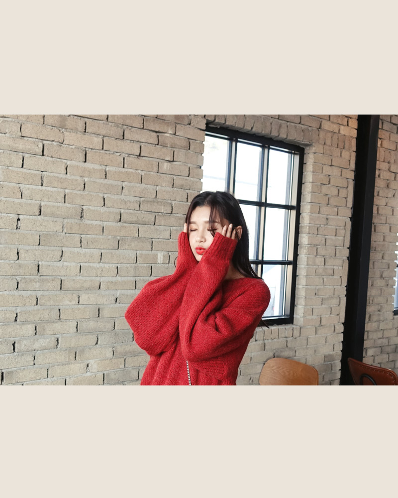 <font color=red><b>○雑誌掲載商品○</b></font>アルパカブレンドニット・全4色 | DHOLIC | 詳細画像20