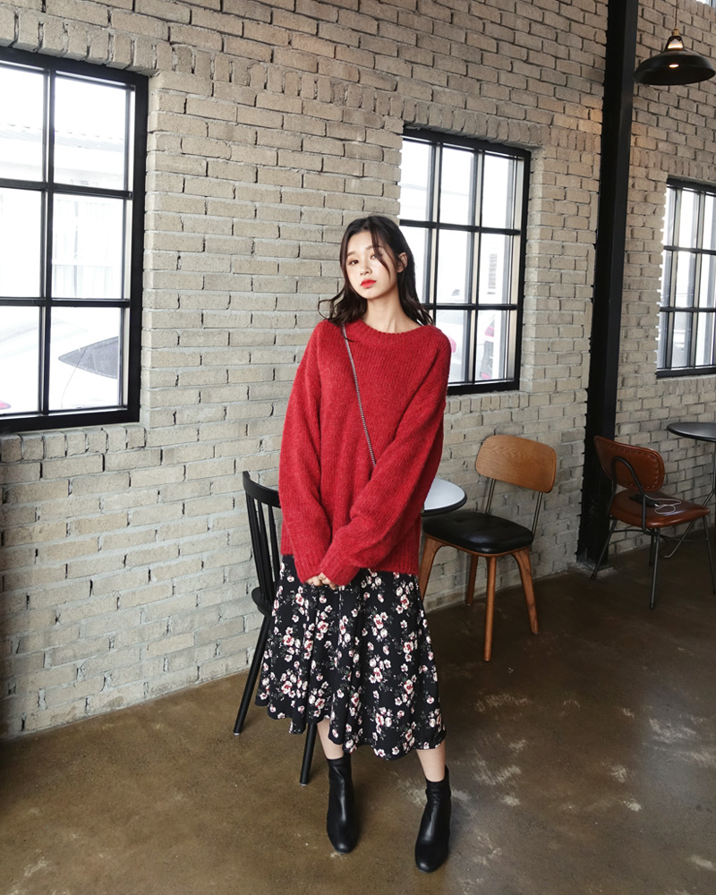 <font color=red><b>○雑誌掲載商品○</b></font>アルパカブレンドニット・全4色 | DHOLIC | 詳細画像21