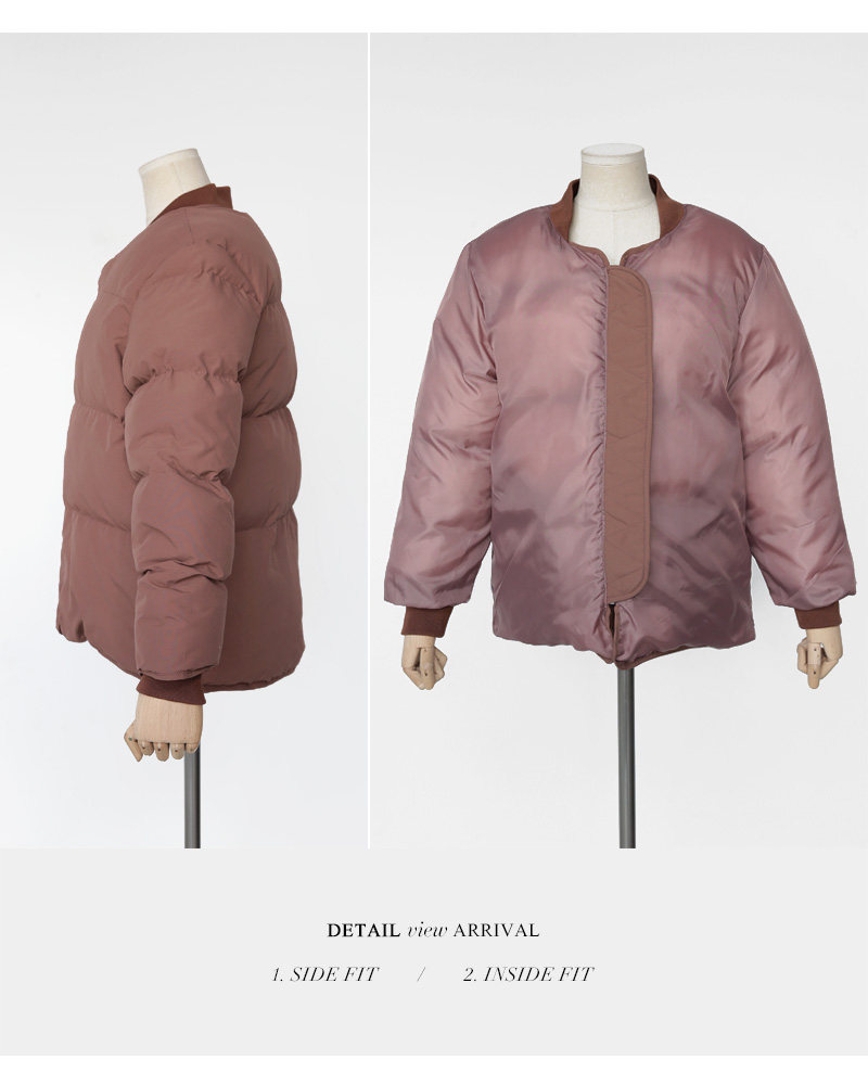 中綿ジップアップショートジャケット・全3色 | DHOLIC | 詳細画像37