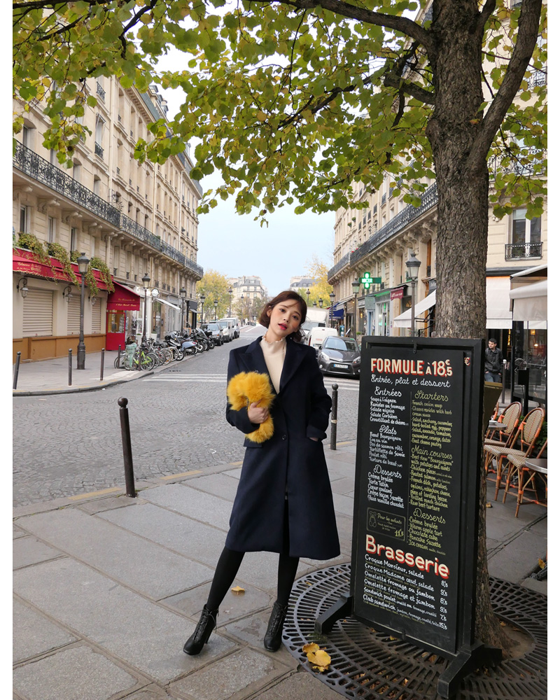 ♥Love in PARIS♥ウェーブヘムハイネックTシャツ・全4色 | DHOLIC | 詳細画像26