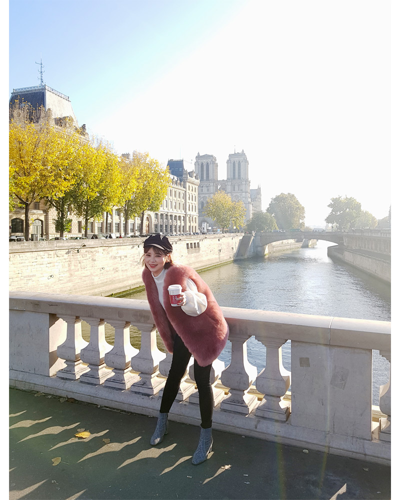♥Love in PARIS♥起毛ハーフネックプルオーバー・全4色 | DHOLIC | 詳細画像11