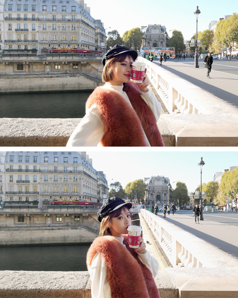 ♥Love in PARIS♥起毛ハーフネックプルオーバー・全4色 | DHOLIC | 詳細画像25