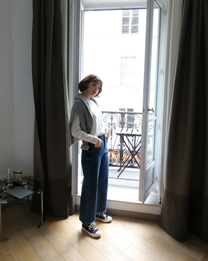 ♥Love in PARIS♥ボートネックTシャツ・全5色 | DHOLIC | 詳細画像8