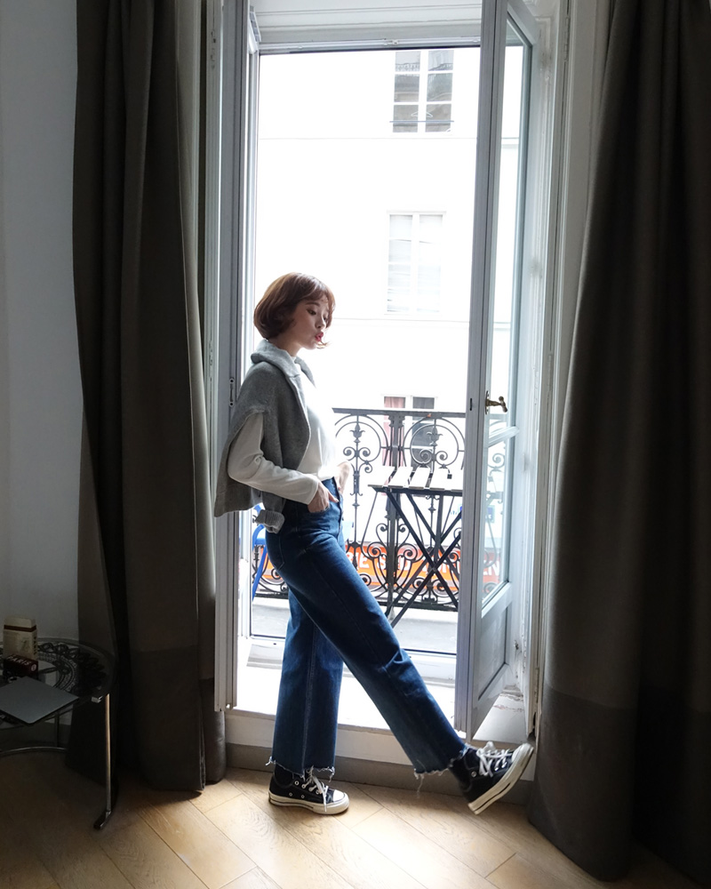 ♥Love in PARIS♥ボートネックTシャツ・全5色 | DHOLIC | 詳細画像9