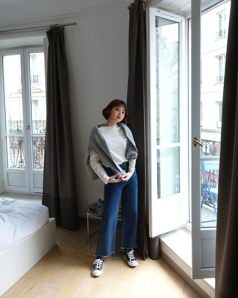 ♥Love in PARIS♥ボートネックTシャツ・全5色 | DHOLIC | 詳細画像14