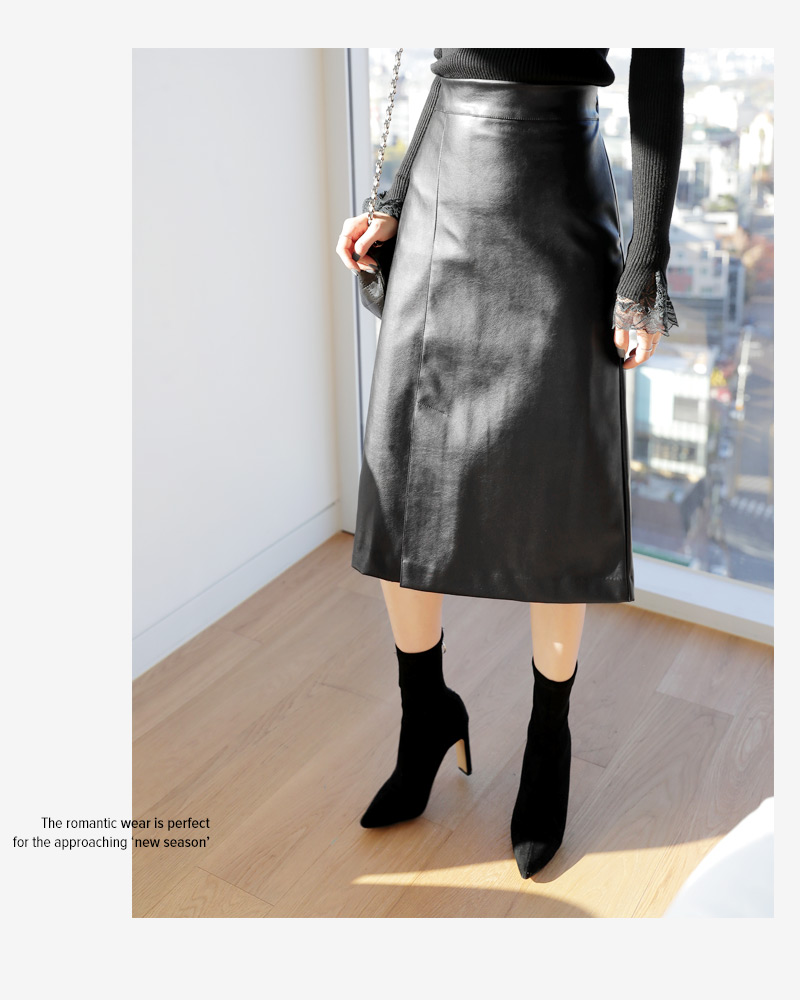 フェイクレザースリットスカート・全3色 | DHOLIC PLUS | 詳細画像22