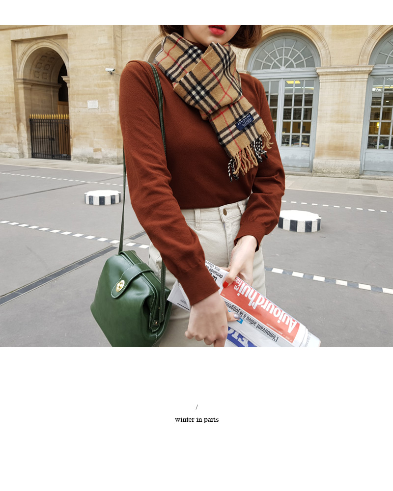 ♥Love in PARIS♥ソリッドカラータートルネックニット・全5色 | DHOLIC | 詳細画像3