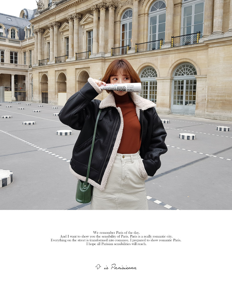 ♥Love in PARIS♥ソリッドカラータートルネックニット・全5色 | DHOLIC | 詳細画像10