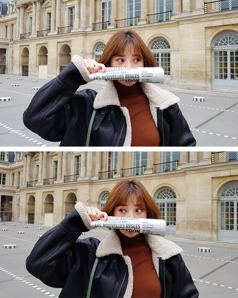 ♥Love in PARIS♥ソリッドカラータートルネックニット・全5色 | DHOLIC | 詳細画像11