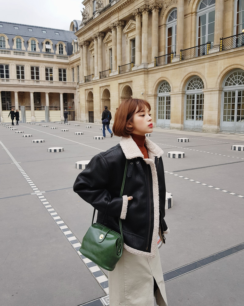 ♥Love in PARIS♥ソリッドカラータートルネックニット・全5色 | DHOLIC | 詳細画像14