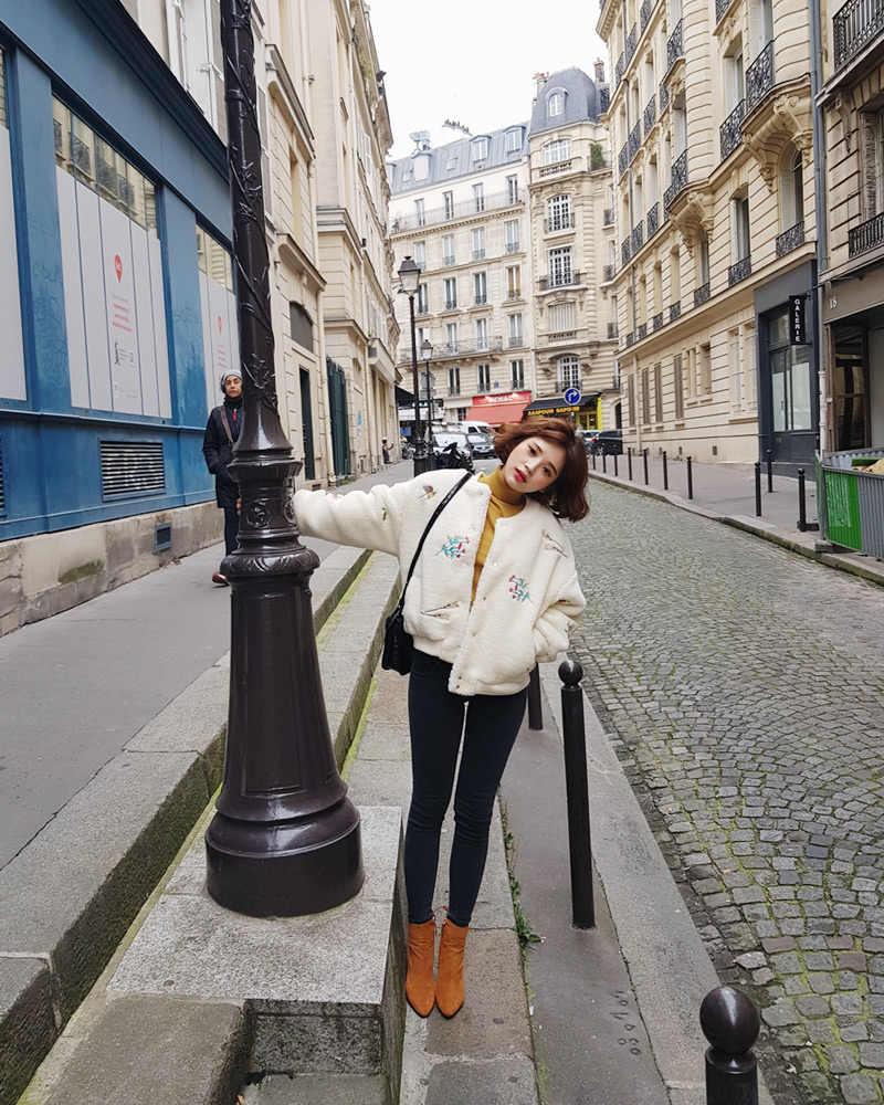♥Love in PARIS♥ソリッドカラータートルネックニット・全5色 | DHOLIC | 詳細画像16