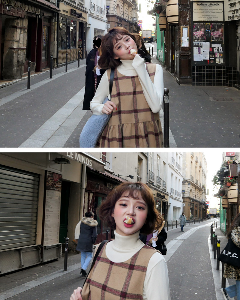 ♥Love in PARIS♥ソリッドカラータートルネックニット・全5色 | DHOLIC | 詳細画像38