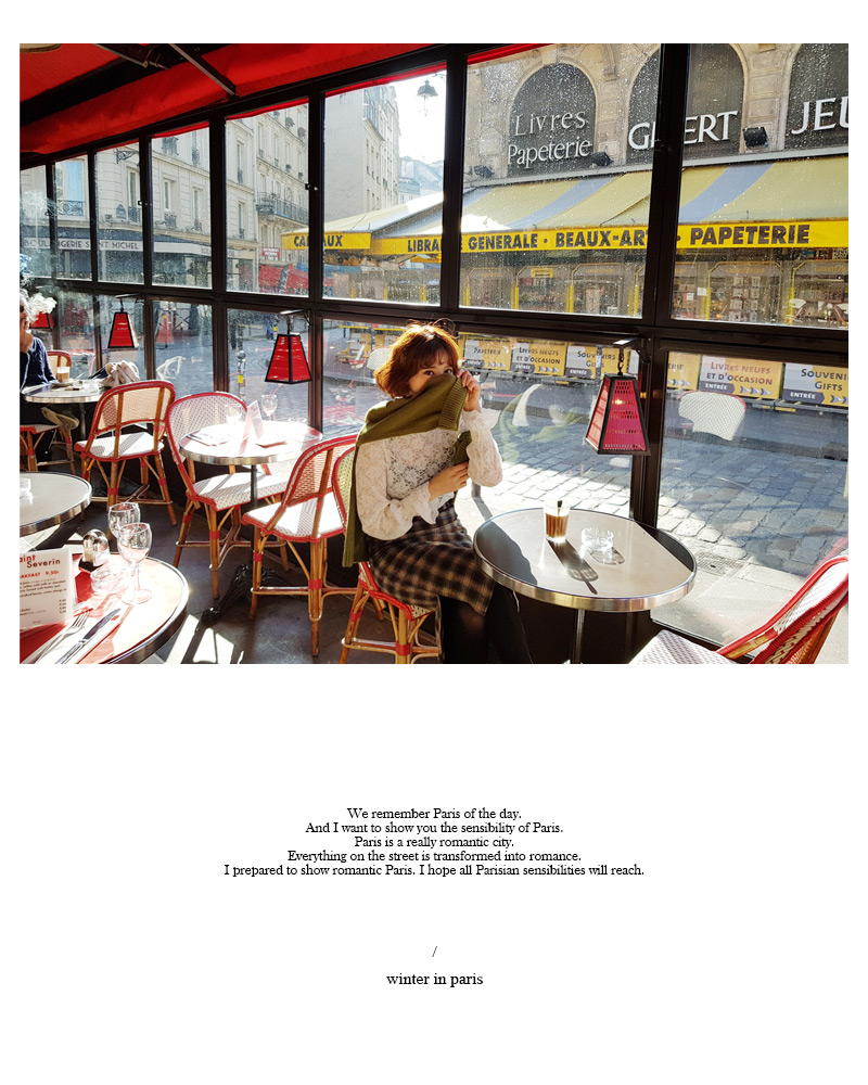 ♥Love in PARIS♥ハーフネックフローラルレースブラウス・全4色 | DHOLIC | 詳細画像12
