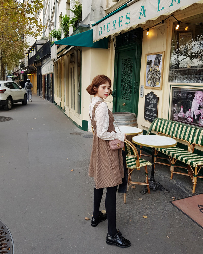 ♥Love in PARIS♥ハーフネックフローラルレースブラウス・全4色 | DHOLIC | 詳細画像35