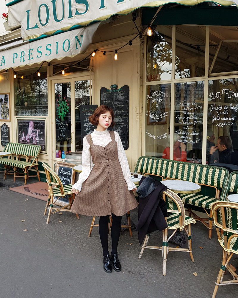 ♥Love in PARIS♥ハーフネックフローラルレースブラウス・全4色 | DHOLIC | 詳細画像41