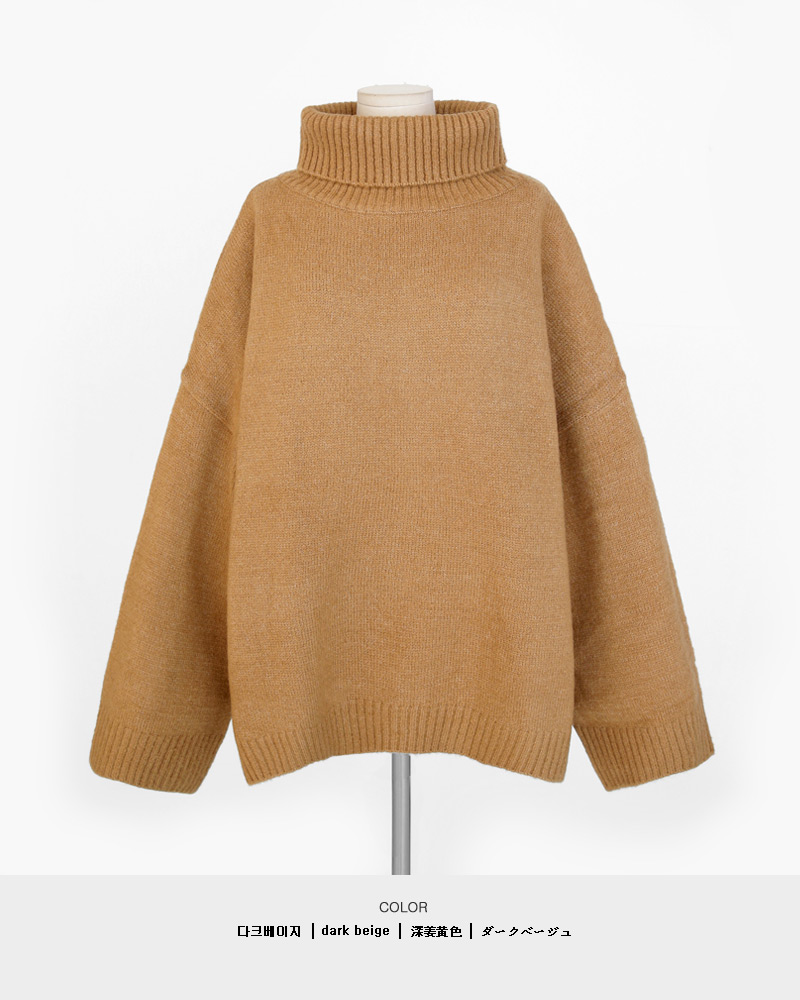 ♥Love in PARIS♥オーバーサイズタートルネックニット・全3色 | DHOLIC | 詳細画像54