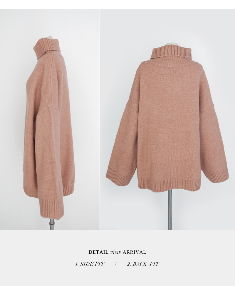 ♥Love in PARIS♥オーバーサイズタートルネックニット・全3色 | DHOLIC | 詳細画像56