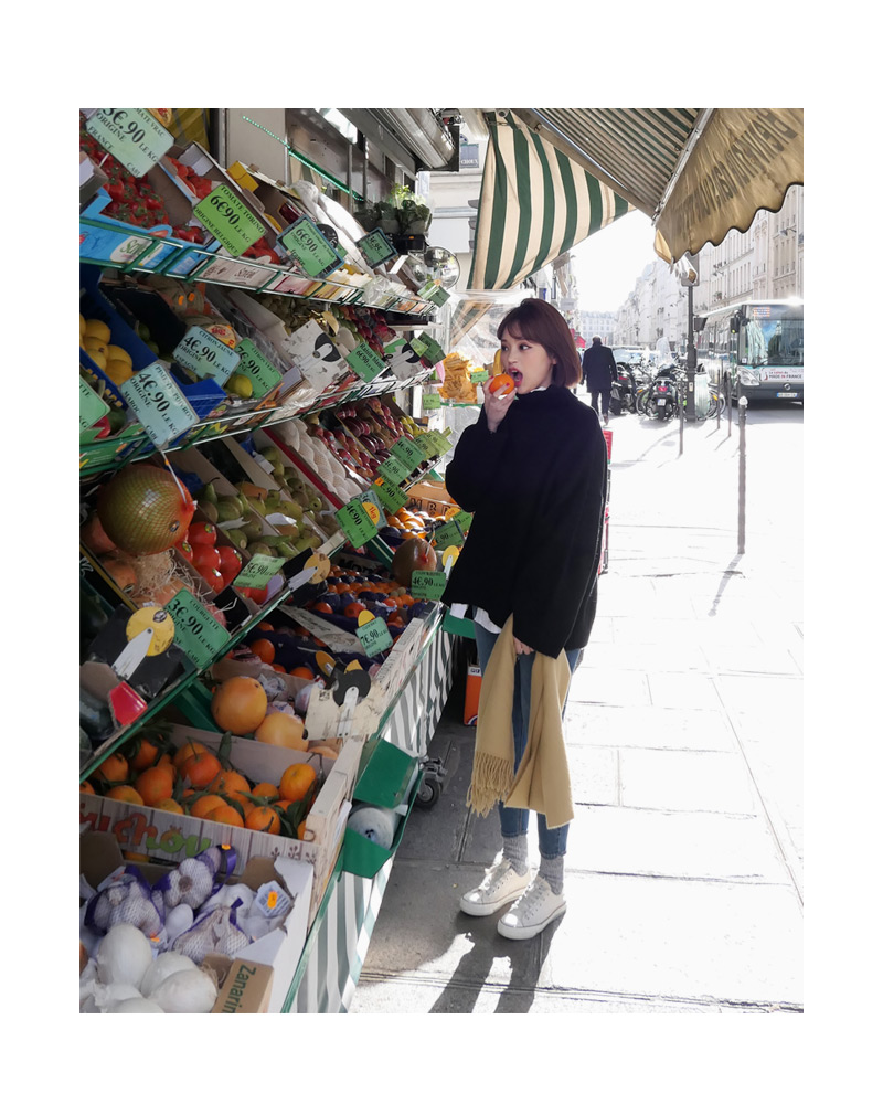 ♥Love in PARIS♥オーバーサイズタートルネックニット・全3色 | DHOLIC | 詳細画像7