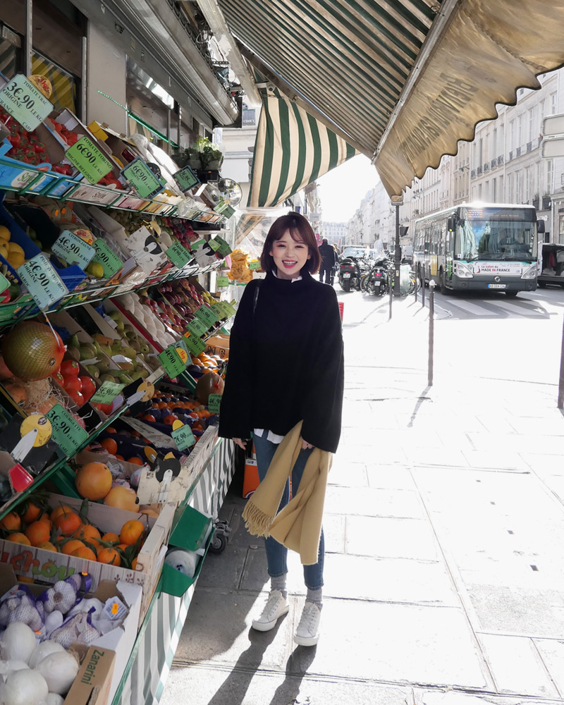 ♥Love in PARIS♥オーバーサイズタートルネックニット・全3色 | DHOLIC | 詳細画像9