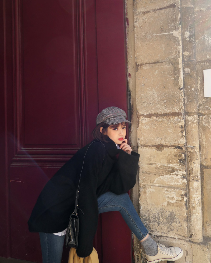 ♥Love in PARIS♥オーバーサイズタートルネックニット・全3色 | DHOLIC | 詳細画像21