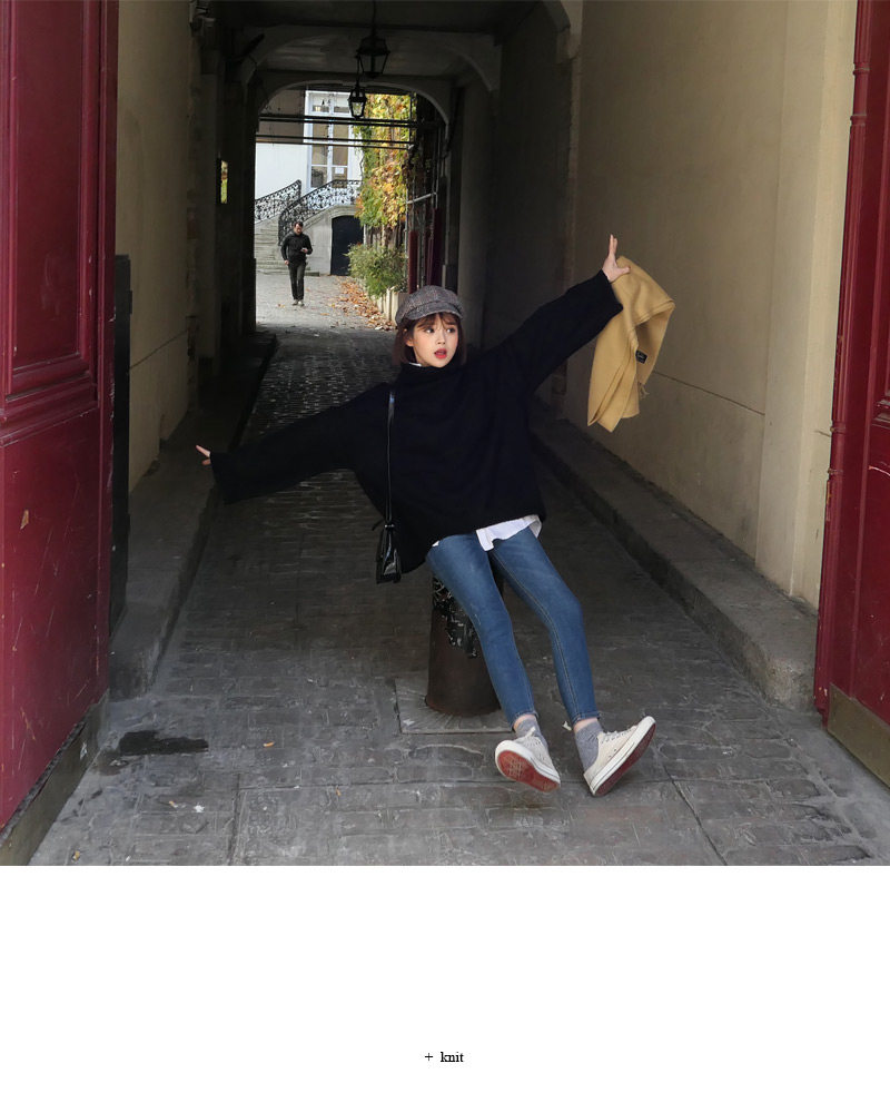 ♥Love in PARIS♥オーバーサイズタートルネックニット・全3色 | DHOLIC | 詳細画像28