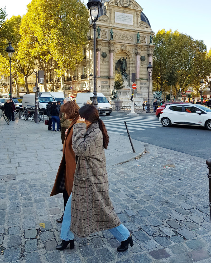 ♥Love in PARIS♥オーバーサイズロングダブルコート・全2色 | DHOLIC | 詳細画像15