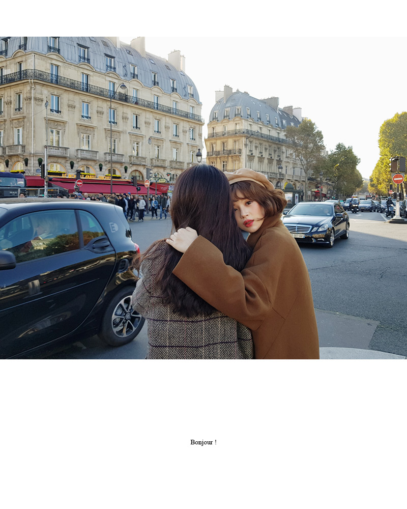 ♥Love in PARIS♥オーバーサイズロングダブルコート・全2色 | DHOLIC | 詳細画像24