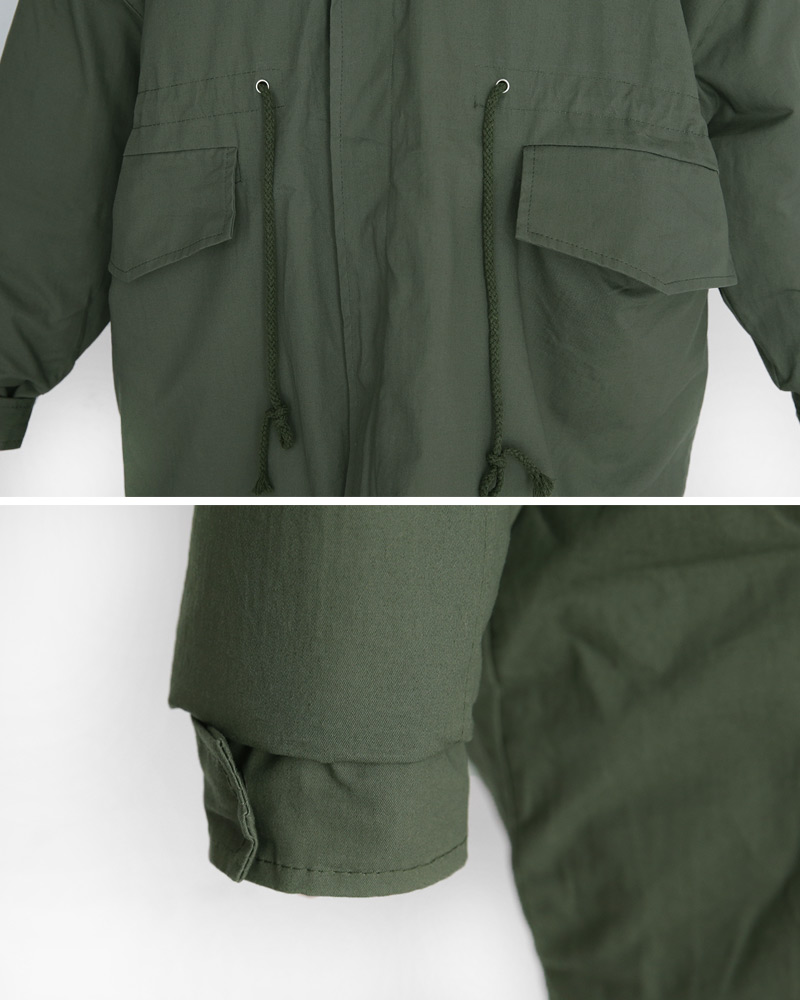 フェイクファーフード中綿ジャケット・全2色 | DHOLIC | 詳細画像76