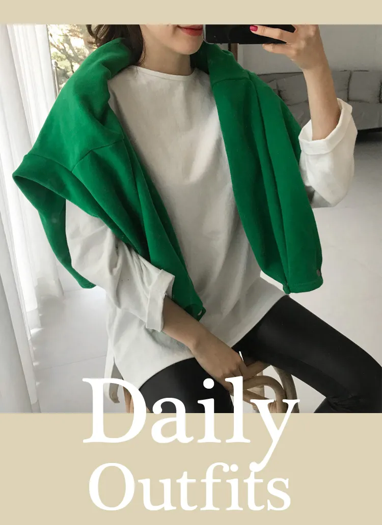 起毛アンバランスヘムTシャツ・全3色 | DHOLIC | 詳細画像1