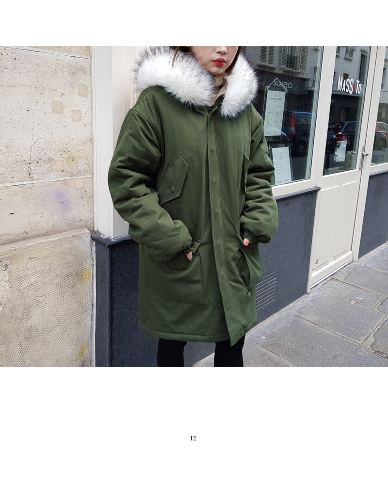 ♥Love in PARIS♥ファーフライフロントフードジャケット・全9色 | DHOLIC | 詳細画像32