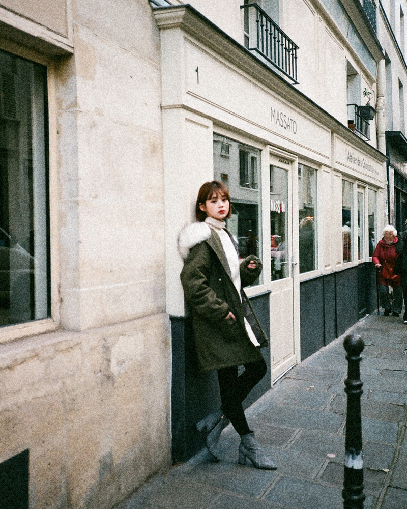 ♥Love in PARIS♥ファーフライフロントフードジャケット・全9色 | DHOLIC | 詳細画像36