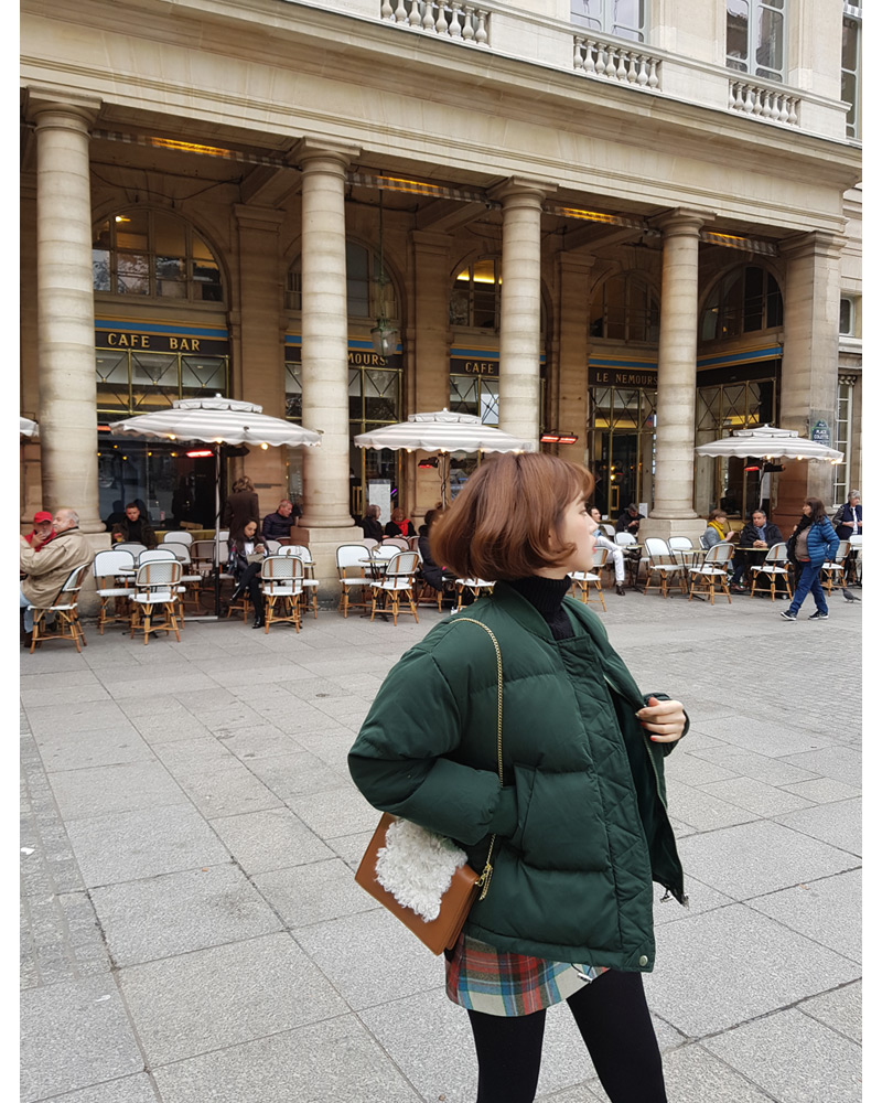 ♥Love in PARIS♥ウール混チェックミニスカート・全2色 | DHOLIC | 詳細画像6