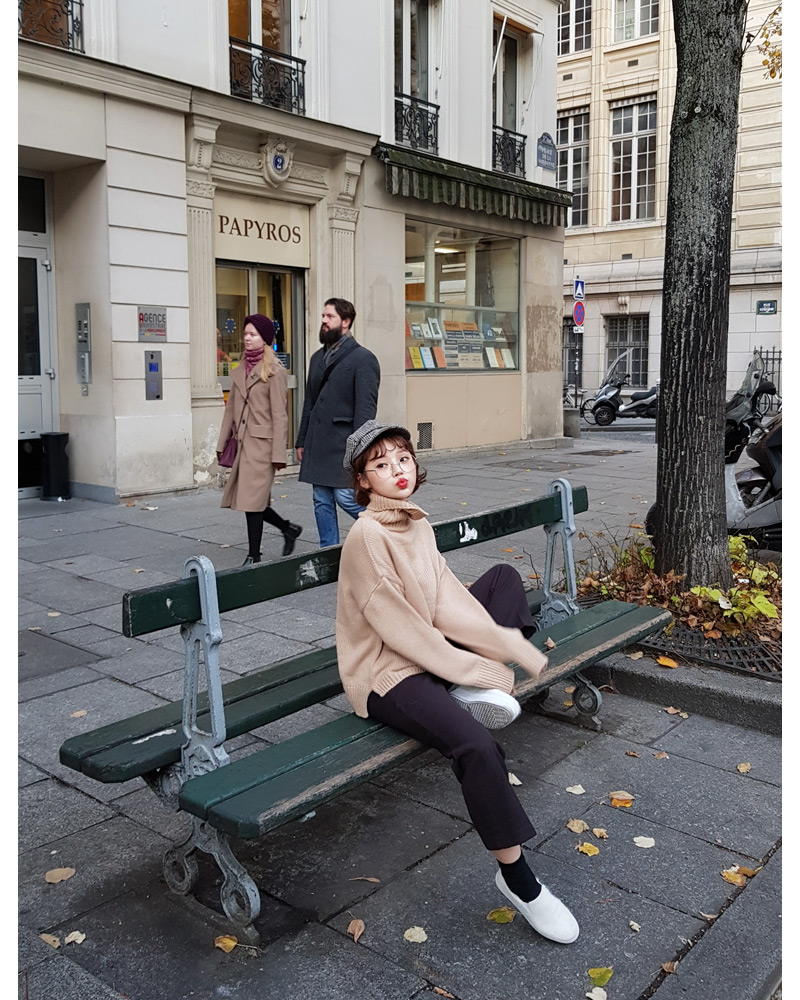 ♥Love in PARIS♥アンゴラ混プラットフォームスリッポン・全4色 | DHOLIC | 詳細画像19