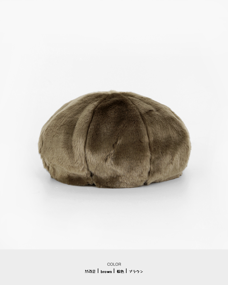 フェイクファーベレー帽・全6色 | DHOLIC | 詳細画像21