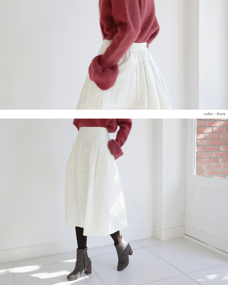 バックゴムAラインスカート・全2色 | DHOLIC PLUS | 詳細画像11