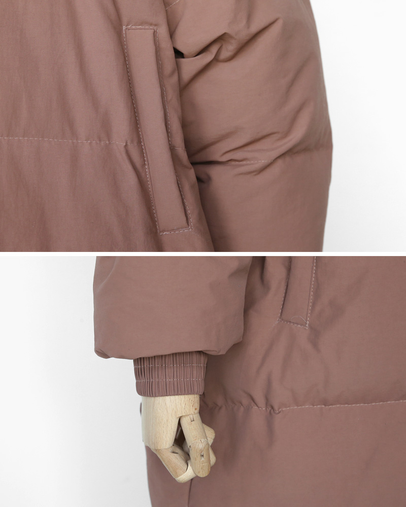 フードレイヤード中綿ロングジャケット・全2色 | DHOLIC | 詳細画像26