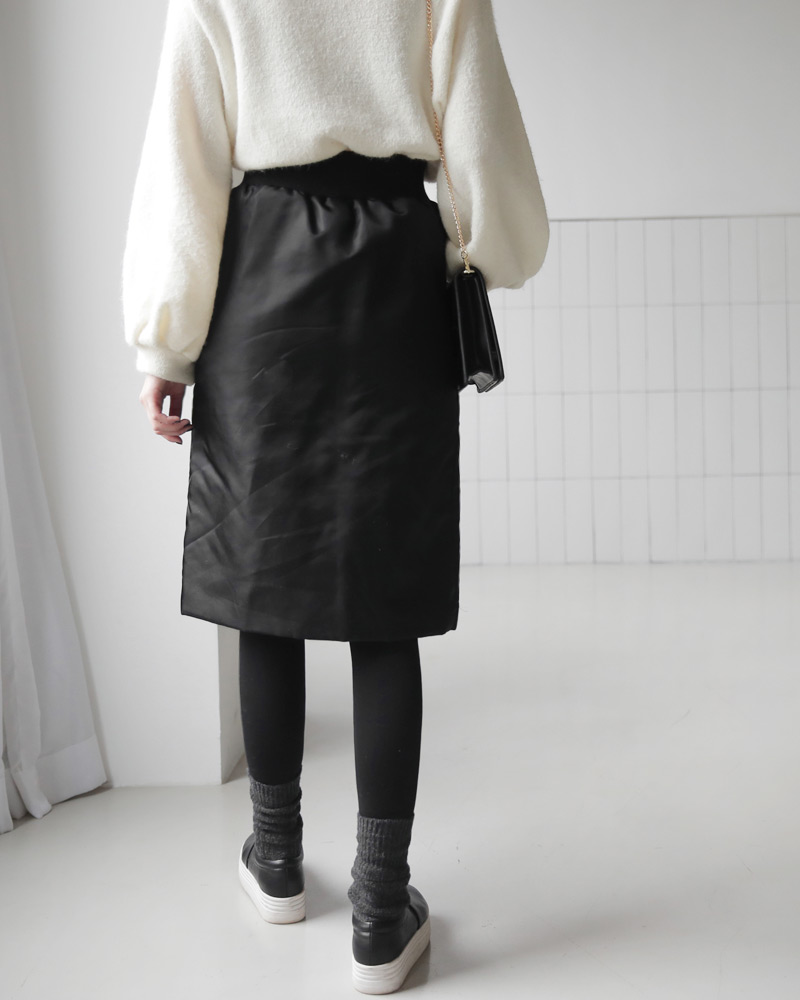 中綿フロントジップボタンスカート・全2色 | DHOLIC | 詳細画像27