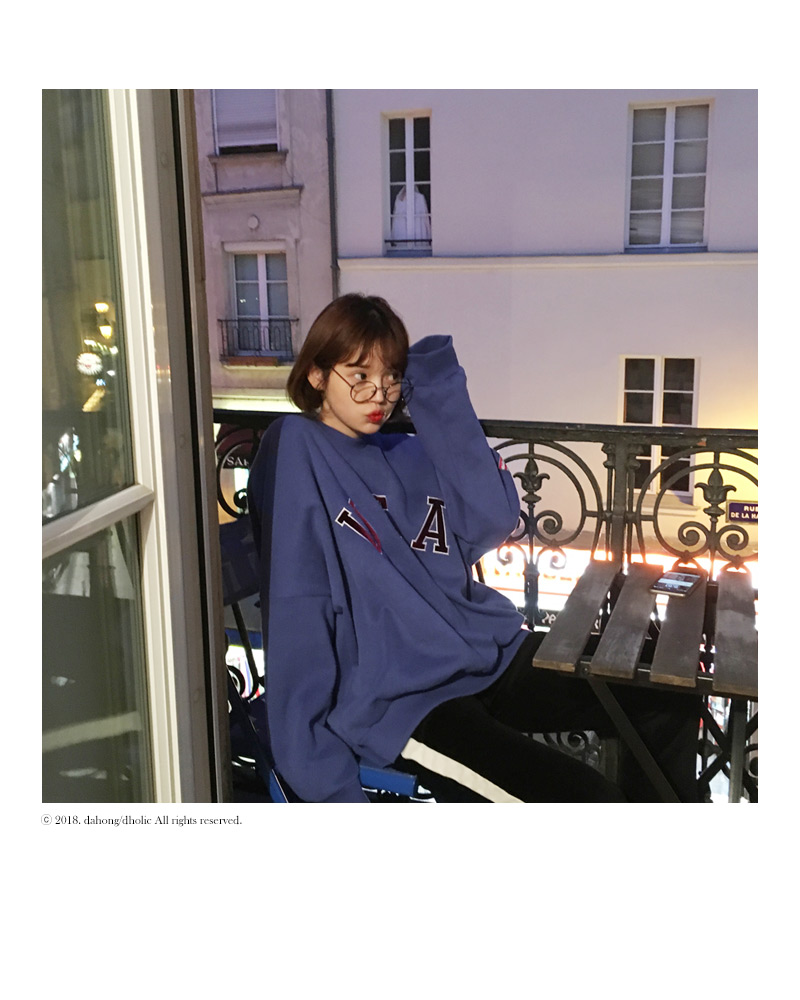 <font color=red><b>○雑誌掲載商品○</b></font>♥Love in PARIS♥USAロゴスウェット・全3色 | DHOLIC | 詳細画像7